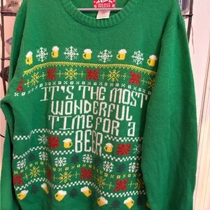 XL holiday sweater